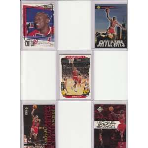  Michael Jordan Card Lot   5 Jordan Cards For $5 Sports 
