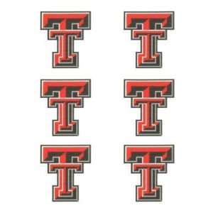  Texas Tech Red Raiders Face Decals
