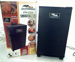 Masterbuilt 20070910 30 Inch Electric Smokehouse Smoker, Black  