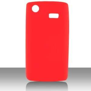  Samsung Captivate I897 Red soft sillicon skin case 