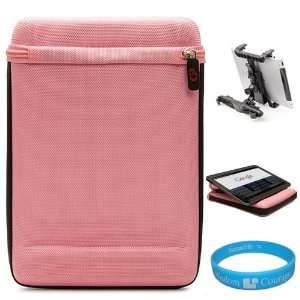 Pink iCap Slim Edition Semi Hard Carrying Case with Neoprene Bubble 