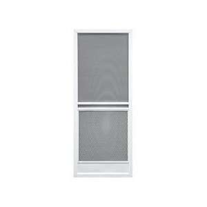   Roll Formed Aluminum Screen Door 32w X 80h   White