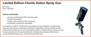ANEST IWATA Limited Edition Charlie Hutton Spray Gun  