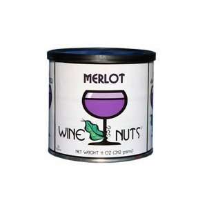 Merlot Wine Nuts 11Oz  Grocery & Gourmet Food