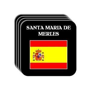  Spain [Espana]   SANTA MARIA DE MERLES Set of 4 Mini 