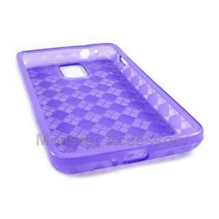 Protect your Samsung Infuse 4G with Purple Argyle Candy Ge Cover Case