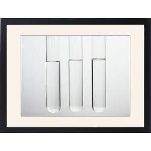  Water meniscus differences Framed Prints