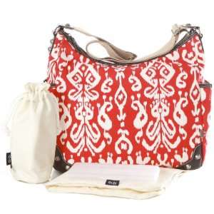  OiOi   Red Ikat with accessories Baby