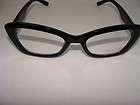 Cat Eye Vintage Velma Look Clear Lens Black Glasses Retro 50s 