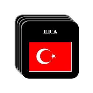  Turkey   ILICA Set of 4 Mini Mousepad Coasters 