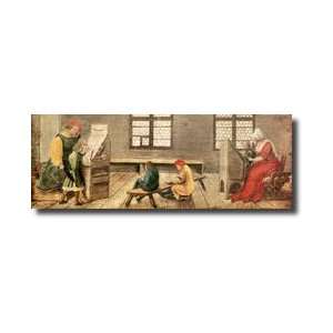   Of A Letter To Illiterate Workers 1516 Giclee Print