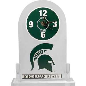 Za Meks Michigan State Spartans Desk Clock  Sports 