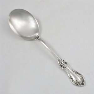 Wild Rose by International, Sterling Cream Soup Spoon