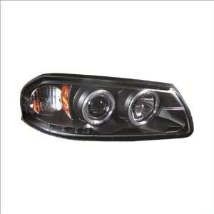   Black Projector Headlights W/ Rings 00 05 Chevrolet Impala Automotive