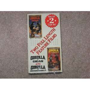 Godzilla vs Gigan & Godzilla vs Mechagodzilla Two Full Length Feature 