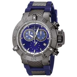 Invicta Mens 5509 Subaqua Sport Blue Ion Plated Chronograph Watch 