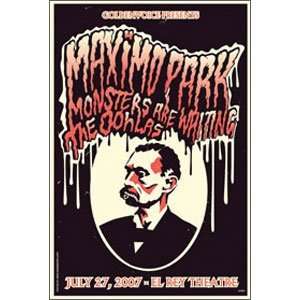 Maximo Park   Posters   Limited Concert Promo 