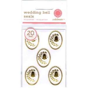  Martha Stewart Wedding Bell Seals   20 Seals Arts, Crafts 