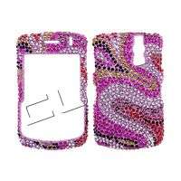 PURPLE Magic BLING Cover for BlackBerry CURVE 8320 8330  