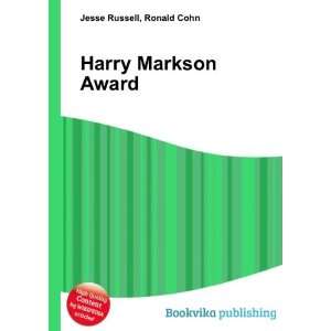  Harry Markson Award Ronald Cohn Jesse Russell Books