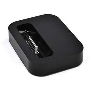  ® Black 30 pin Charging Dock Cradle with audio output for iPhone 4 