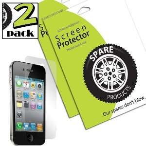  Spare Products Screen Protector Film for iPhone 4   1 Pack 