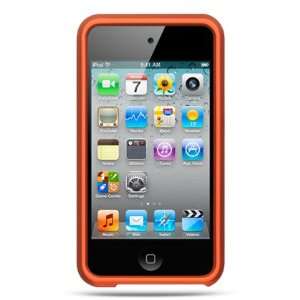 iPod Touch 4 Rubberized Hard Case   Orange