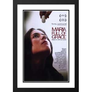  Maria Full of Grace 20x26 Framed and Double Matted Movie 