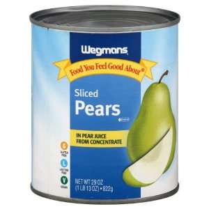  Wgmns Food You Feel Good About Pears, Sliced, in Pear Juice 