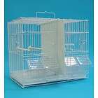 YML Canary Finch Breeding Cage in White Medium (12.75 H x 17 W x 10 