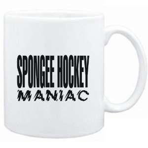  Mug White  MANIAC Spongee Hockey  Sports Sports 