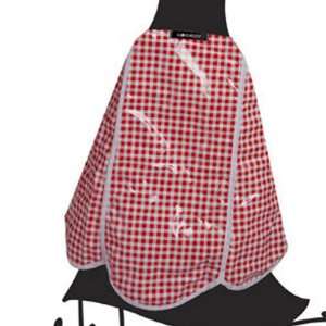  Scalloped Half Apron in Red Gingham by Gloveables