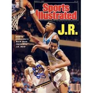  J.R. Reid autographed Sports Illustrated Magazine (NORTH 