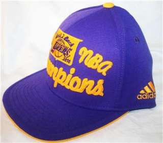 Adidas LA Lakers Championship Locker Room Cap 3 COLORS  