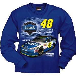  Jimmie Johnson #48 Pacer Long Sleeve T Shirts 