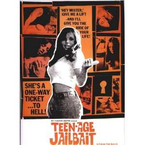  Teenage Jailbait   Movie Poster   27 x 40