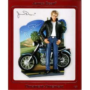  James Dean With Motorcycle 2009 Carlton Ornament
