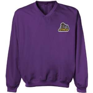  NCAA James Madison Dukes Purple Logo Applique Microfiber 