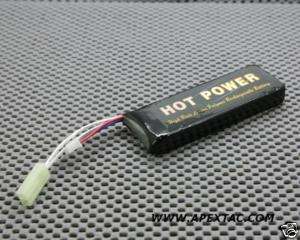 Hot Power 7.4V 2200mah 15C Lipo Lithium Polymer Battery  