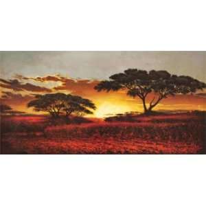  Madou 54W by 28H  Memories of Serengeti Super Resin 