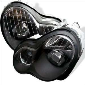  Spyder Projector Headlights 01 05 Mercedes Benz C230 