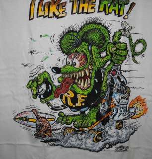 Rat Fink I Like the Rat Ed Roth t shirt M L XL XXL XXXL  
