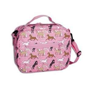  Horses in Pink Lunch Bag 