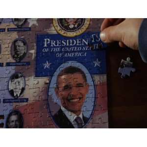 Presidential Placemat Puzzle   A 357 Jigsaw Puzzle Featuring All 44 