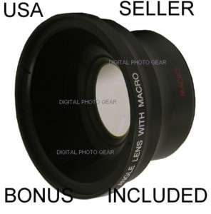 43x Wide Angle /Macro Lens for Canon Rebel T3i T3 60d  