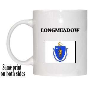  US State Flag   LONGMEADOW, Massachusetts (MA) Mug 