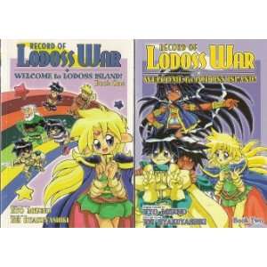 Record of Lodoss War Welcome to Lodoss Island Vol. 1 & Vol. 2 ($31 