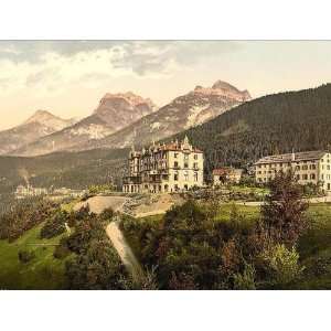   Vulpera Hotel Schweizerhof and Bellevue Grisons Switzerland 24 X 18.5