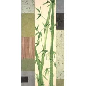    Collage With Bamboo I   Julieann Johnson 8x16