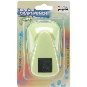  New   Clever Lever Jumbo Craft Punch Square by Uchida 